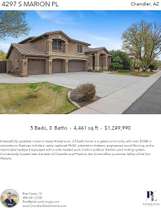 Printable PDF flyer of 4297 S Marion Pl. Main Photo & Short Description