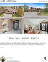 Printable PDF flyer of 4297 S Marion Pl. 4 Photos & Short Description