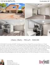 Printable PDF flyer of 1214 N 84th Pl. 4 Photos & Short Description
