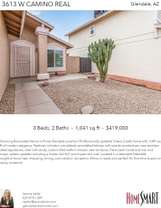 Printable PDF flyer of 3613 W Camino Real. Main Photo & Short Description