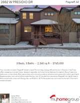 Printable PDF flyer of 2882 W Presidio Dr, #29. Main Photo & Short Description
