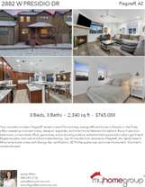 Printable PDF flyer of 2882 W Presidio Dr, #29. 4 Photos & Short Description