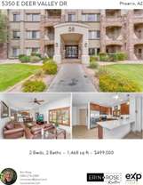 Printable PDF flyer of 5350 E Deer Valley Dr Unit 1419. Photos & Basic Info