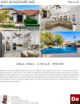 Printable PDF flyer of 6941 W Voltaire Ave. 4 Photos & Short Description