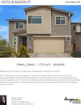 Printable PDF flyer of 10772 W Baden St. Main Photo & Short Description