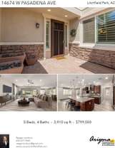 Printable PDF flyer of 14674 W Pasadena Ave. Photos & Basic Info