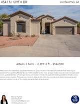 Printable PDF flyer of 4541 N 129th Dr. Main Photo & Short Description