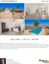 Printable PDF flyer of 12529 N 83rd Ln. 4 Photos & Short Description
