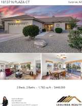 Printable PDF flyer of 18137 N Plaza Ct. Photos & Basic Info