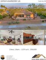 Printable PDF flyer of 20938 N Barberry Ln. Photos & Basic Info