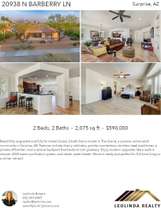 Printable PDF flyer of 20938 N Barberry Ln. 4 Photos & Short Description