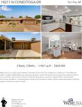 Printable PDF flyer of 18211 N Conestoga Dr. 4 Photos & Short Description