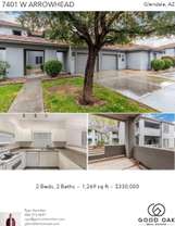 Printable PDF flyer of 7401 W Arrowhead Clubhouse Dr, 1006. Photos & Basic Info