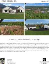 Printable PDF flyer of 17341 Armel Rd. 4 Photos & Short Description