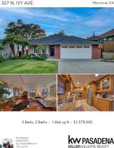 Printable PDF flyer of 327 North Ivy Avenue. Photos & Basic Info