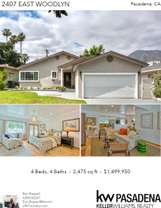 Printable PDF flyer of 2407 East Woodlyn Road. Photos & Basic Info