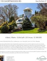 Printable PDF flyer of 155 Shortwoods Rd. Main Photo & Short Description