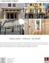 Printable PDF flyer of 1328 Hyde Street. 4 Photos & Short Description