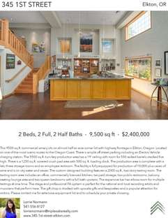 Printable PDF flyer of 345 1st Street. Main Photo & Short Description