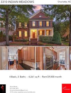 Printable PDF flyer of 3310 Indian Meadows Lane. Photos & Basic Info