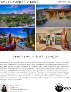 Printable PDF flyer of 12424 E. Poinsettia Drive. 4 Photos & Short Description