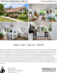 Printable PDF flyer of 599 Rio Grande Circle. 4 Photos & Short Description