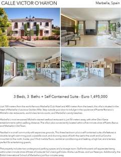 Printable PDF flyer of The Golden Mile Semi-Detached. 4 Photos & Short Description