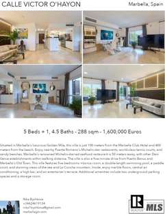 Printable PDF flyer of The Golden Mile Semi-Detached. 4 Photos & Short Description