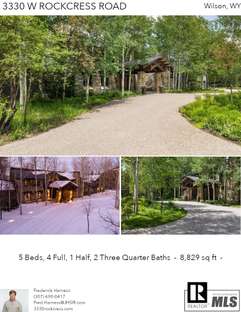 Printable PDF flyer of 3330 W Rockcress Road. Photos & Basic Info